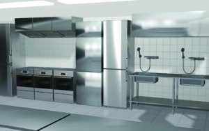 commercial kitchen
