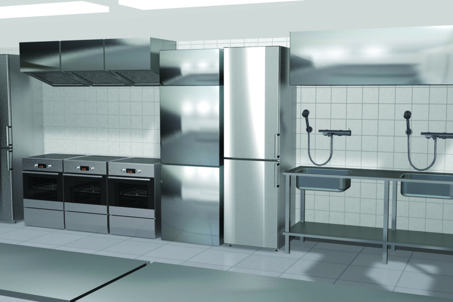 commercial kitchen